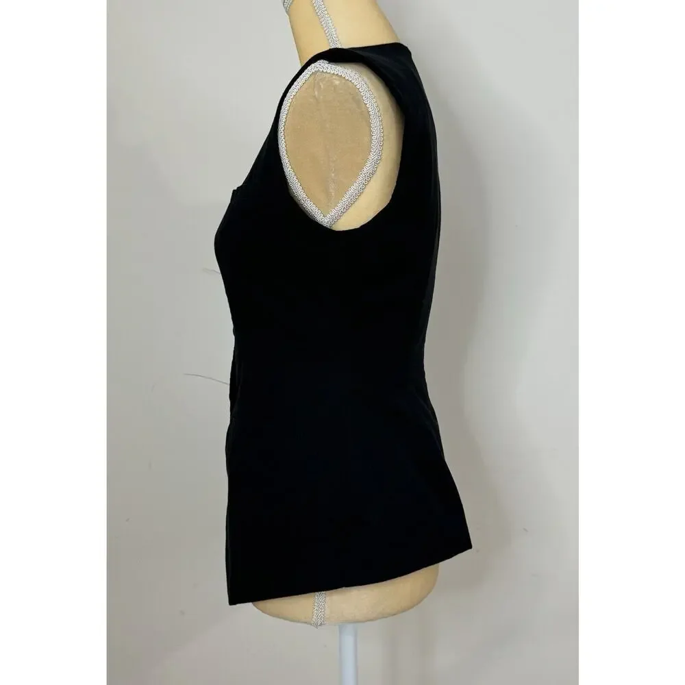 Elegant Black Women's Vest - Picture 7 of 12